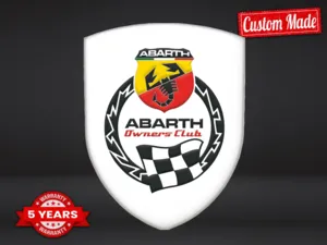Fiat Abarth Waterproof Sticker Durable Universal High Quality